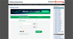 Desktop Screenshot of banking.vietnammarkets.com