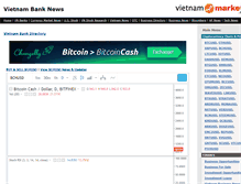 Tablet Screenshot of banking.vietnammarkets.com